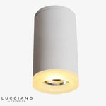 Led Design Métal Rond Cylindre Blanc / Froide Luminaire Chambre