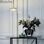 Led Design Suspension Avec Verre Clair Luminaire Chambre