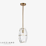 Led Dorée Luxe Verre Suspension Design Luminaire Chambre