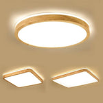 Led En Bois Stylisé Plafonnier Luminaire Chambre