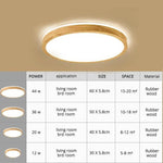 Led En Bois Stylisé Plafonnier Luminaire Chambre