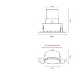 Led Encastrable Moderne Barganne Luminaire Chambre