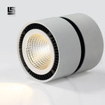 Led Spot Rotatif À 360° Noir / Naturelle Luminaire Chambre