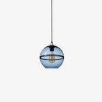 Led Suspension Minimaliste En Verre Loft Luminaire Chambre