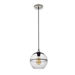 Led Suspension Minimaliste En Verre Loft Transparent / 20Cm Luminaire Chambre