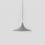 Led Suspension Moderne Alda Colorée C - Gris Luminaire Chambre