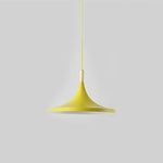 Led Suspension Moderne Alda Colorée C - Jaune Luminaire Chambre