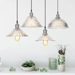 Led Vintage Suspension En Verre Bertha Luminaire Chambre