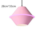 Led Volante Soucoupe Colorée Rose - B Luminaire Chambre