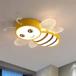 Luminaire Chambre Bébé Abeille Jaune