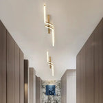 Luminaire Chambre Design Or / 60Cm