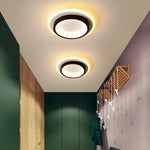 Luminaire Couloir Noir / Rond