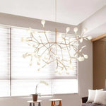 Luminaire Led Arbre Doré Moderne Chambre