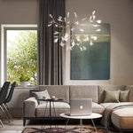 Luminaire Led Arbre Doré Moderne Chambre