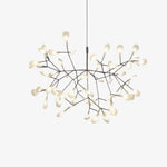 Luminaire Led Arbre Doré Moderne Noir - 63 Leds / Chaude Chambre