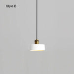 Luminaire Led Suspendu Métal Minimaliste B Doré