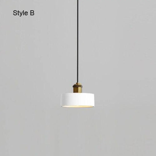 Luminaire Led Suspendu Métal Minimaliste B Doré