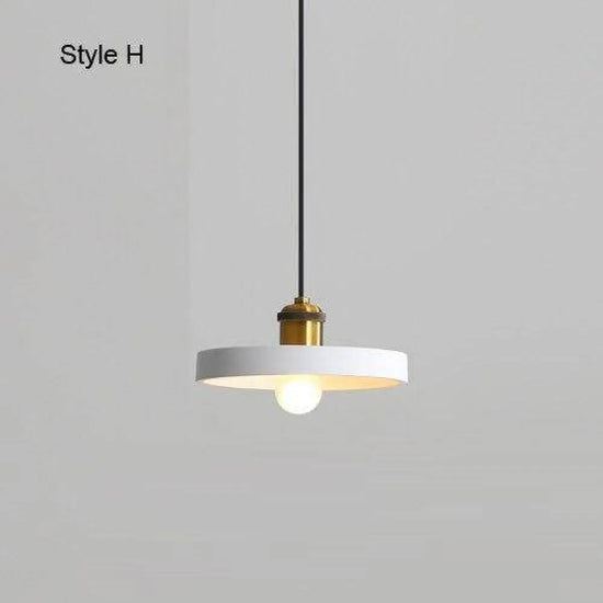Luminaire Led Suspendu Métal Minimaliste H Doré