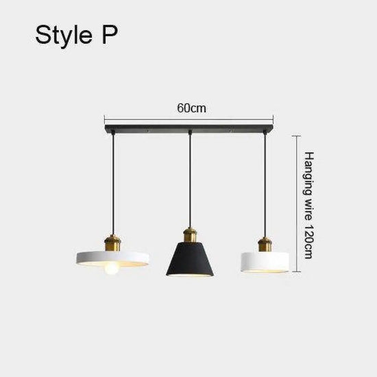 Luminaire Led Suspendu Métal Minimaliste P Doré