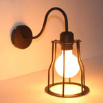 Luminaire Loft Industrielle Métal Suspension Rétro Applique Murale Chambre