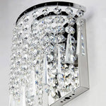 Luminaire Mural Led Cristal Moderne Cuivre