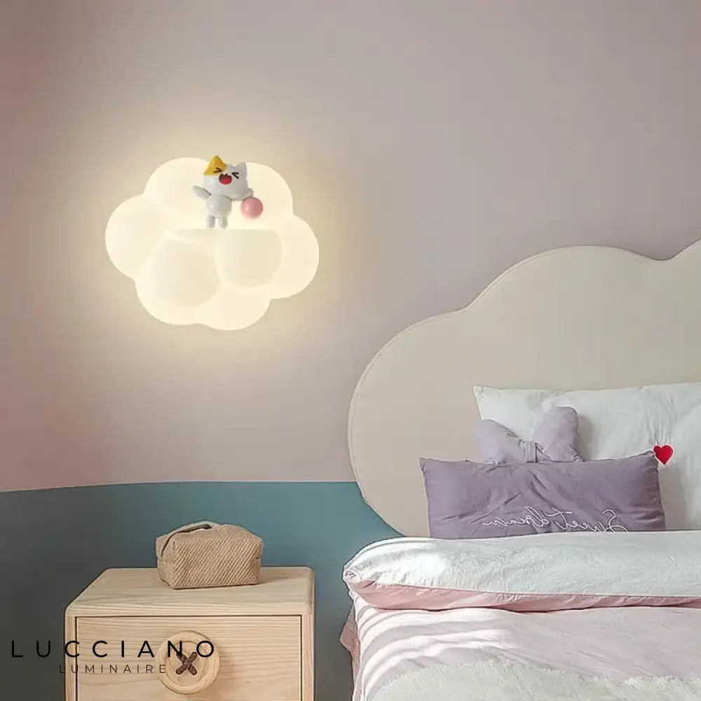 Luminaire pour chambre bébé garçon nuage