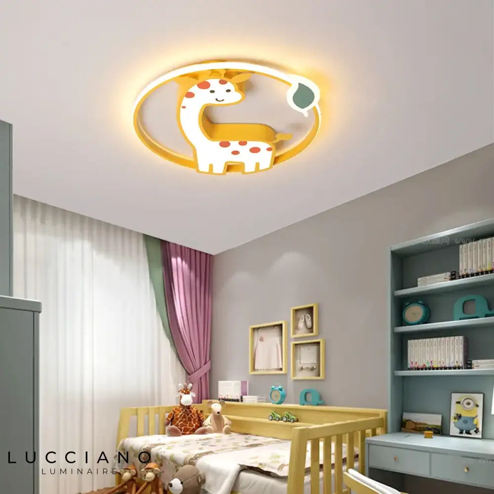 Luminaire pour chambre bébé girafe 