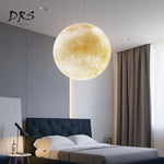 Lune En Suspension Moon Luminaire Chambre