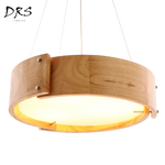 Lustre Bois Design Arcs Circulaires Luminaire Chambre