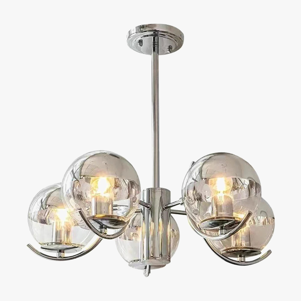 Lustre bulle suspendu design élégant