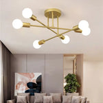 Lustre Chambre Moderne Or