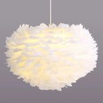 Lustre Chambre Plume Fille