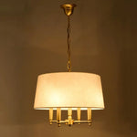 lustre chandelier moderne abat jour