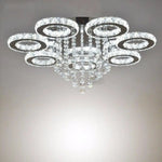 Lustre Cristal Led Luxe Luminaire Chambre