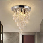 Lustre Cristal Pampilles En Argent Mitchell