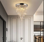 Lustre Cristal Pampilles En Argent Mitchell