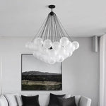 Lustre Design Boules En Verre Triz Luminaire Chambre