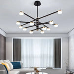 Lustre Design Led Doré Living Luminaire Chambre