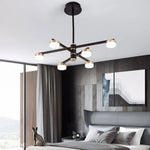 Lustre Design Led Doré Living Luminaire Chambre