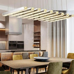 Lustre Design Led En Cristal Luminaire Chambre