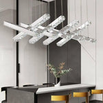 Lustre Design Led En Cristal Luminaire Chambre