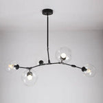 Lustre Doré Boules De Verre Lindsey Luminaire Chambre