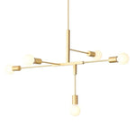 Lustre Doré Design Moderne Luminaire Chambre