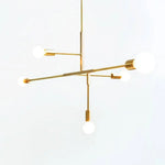 Lustre Doré Design Moderne Luminaire Chambre