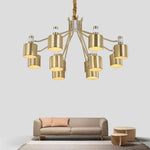 Lustre Doré Moderne Nordic Luminaire Chambre