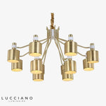 Lustre Doré Moderne Nordic Luminaire Chambre