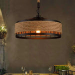 Lustre industriel corde