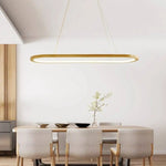 Lustre Led Anneau Bois Design Luminaire Chambre