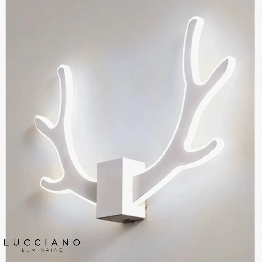 Lustre Led Bois Élégant Design Scandinave Applique Murale Chambre