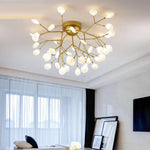 Lustre Led Branché Shanna Moderne Luminaire Chambre